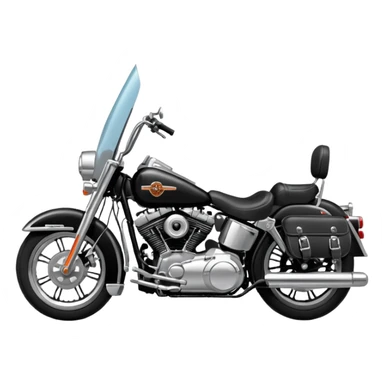 Harley-Davidson classic motorcycle sticker