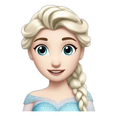 Elsa reine des neiges sticker