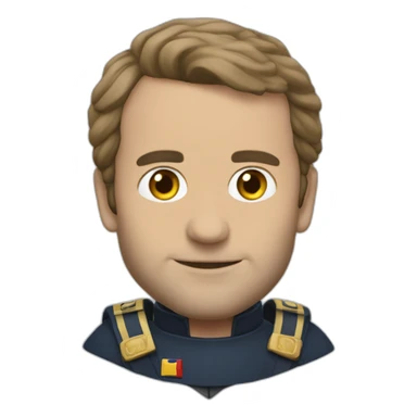 macron crusader 2 sticker