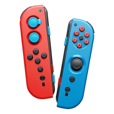 A standard pair of Nintendo Joy-Cons sticker