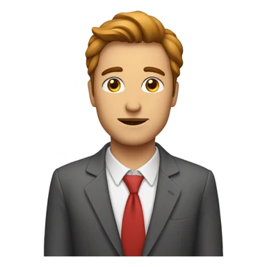 Un homme avec le coeur brisé  sticker