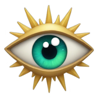 star-eye sticker