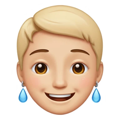 Gülmekten ağlamak  sticker