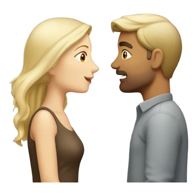blond-hair-woman-and-gray/brown-hair-man-kisses sticker