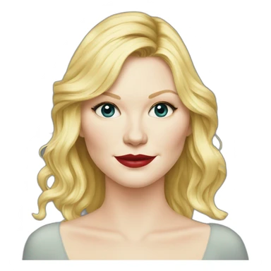 Kirsten Dunst sticker