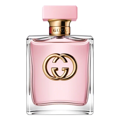 Gucci Bloom light pink square perfume bottle  sticker