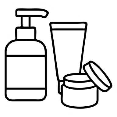 skincare items sticker