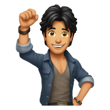 Shahrukh Khan signetar pose sticker