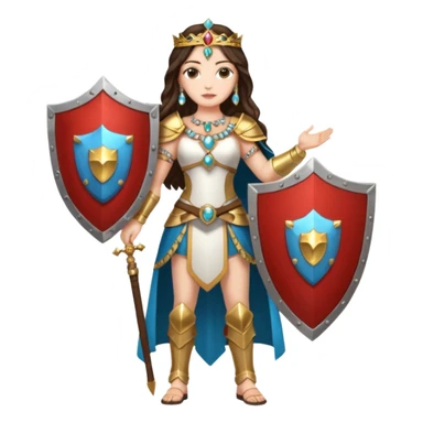 ejemplos diosa tanit vestimenta completa sticker