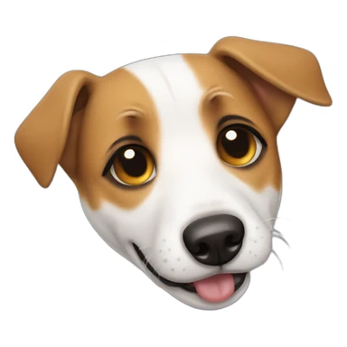 Jack Russell Dog crying sticker