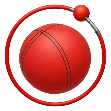 Pull-ball with MB written in the circle in on it sticker