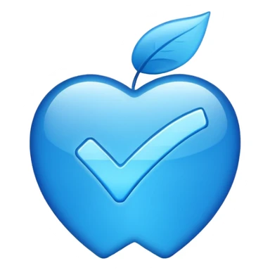 blue checkmark  sticker