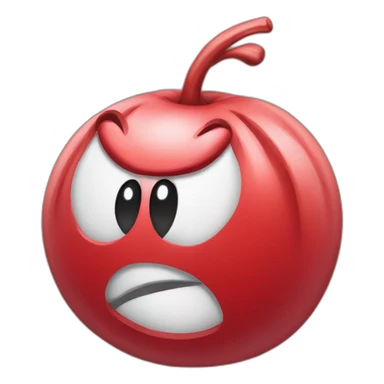 Coeur rouge normale sticker