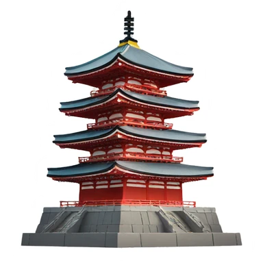 japan monument sticker