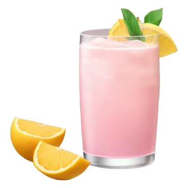 Pastel pink drink sticker