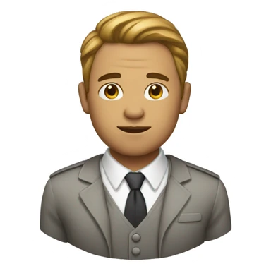 masculine man sticker