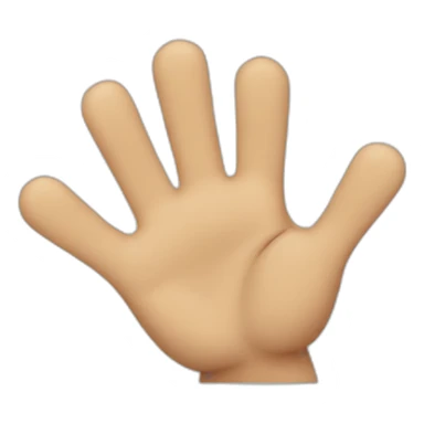 Mickey has 4 hands sticker