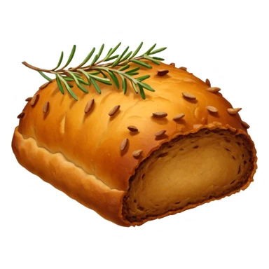 vegan christmas roast sticker