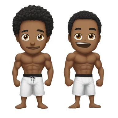 Doumbe vs baki sticker