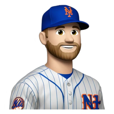 NY Mets player Pete Alonso sticker