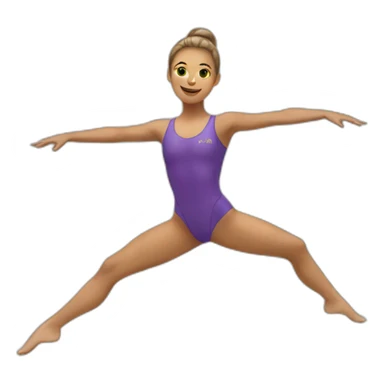 Gymnastique sticker