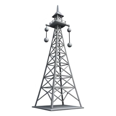 telephone tower sticker