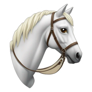 Un cheval sur une coccinelle sticker