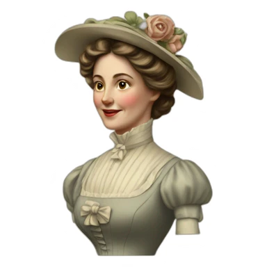 1900 Lady Spin 2 sticker