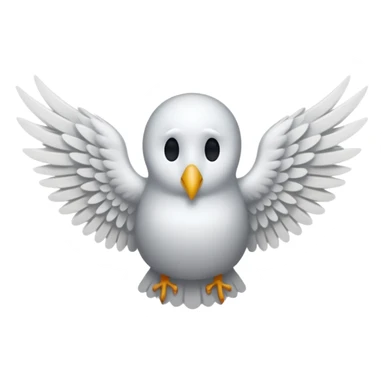 1 billete con 1 ala blanca a cada lado, no hay caras, solo alas sticker