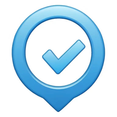 Verification icon sticker
