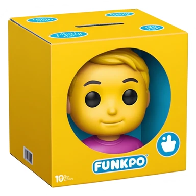 Funko pop box sticker
