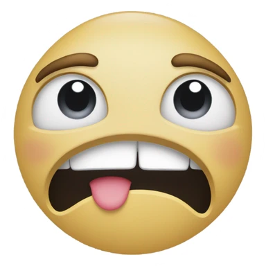 sob emoji with a please emoji sticker