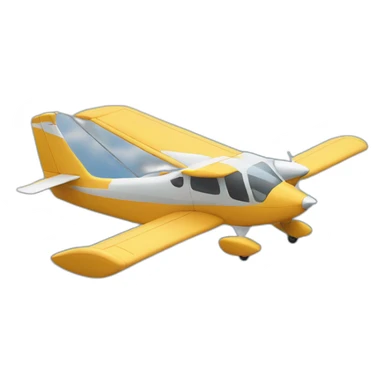glider towing by a plane sticker