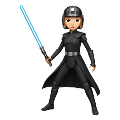 Full body Third sister from Obiwan sticker