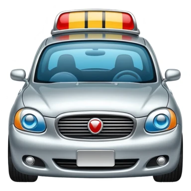 exit and entry on car icon sticker