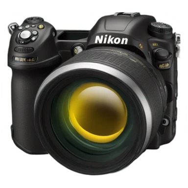 nikon camera telephoto sticker