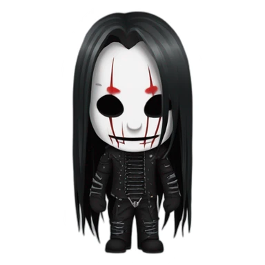 Joey Jordison Slipknot with this style : hardmetal gothic sticker