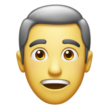 face with party but annoied  sticker