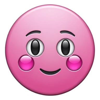 pink pin for boards - no face  sticker