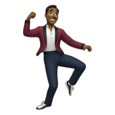 dancing carlton sticker