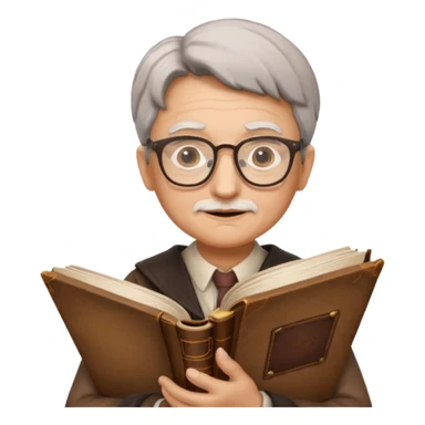 The wise librarian sticker