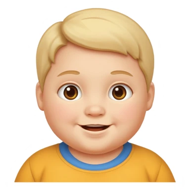 criança gorda sticker