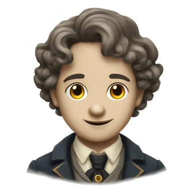 Baudelaire kids from a series of unfortunate events tv show sticker