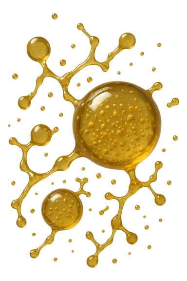 particelle di linfa umana 3d sticker