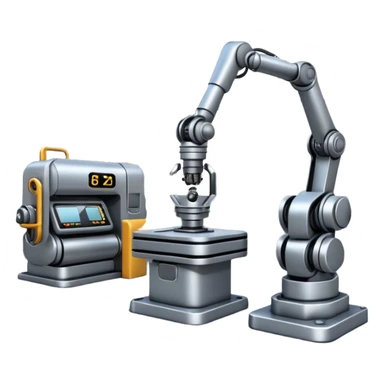 smartfactory with robot sticker