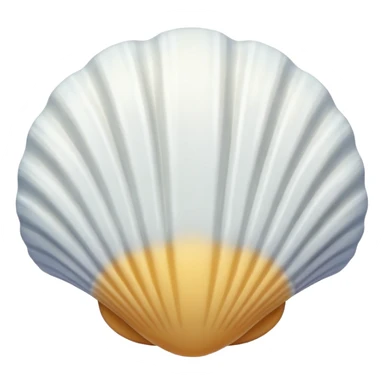 clam shell sticker