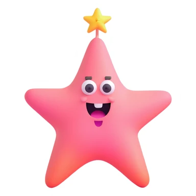 Patrick Star from SpongeBob sticker