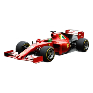 F1 ferrari car sticker