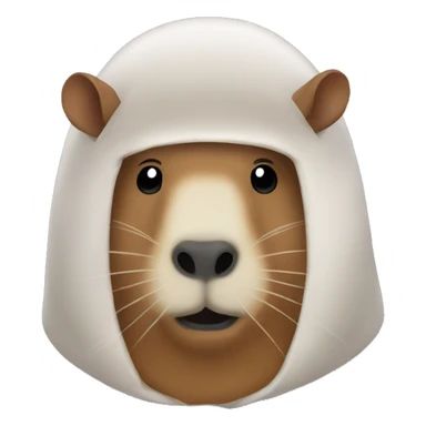 capybara skimask sticker