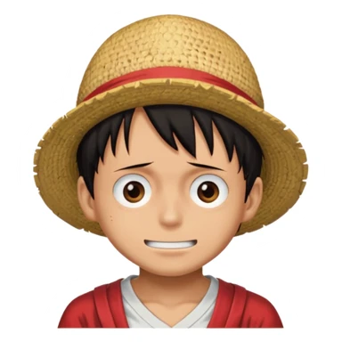 Luffy from one piece sticker